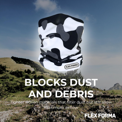 Camo Cooling Neck Gaiter (Light Gray)