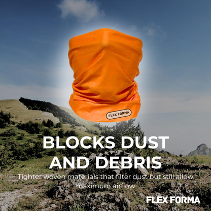 Vibrant Cooling Neck Gaiter (Orange)