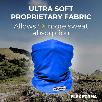 Plain Color Cooling Neck Gaiter (Navy Blue)