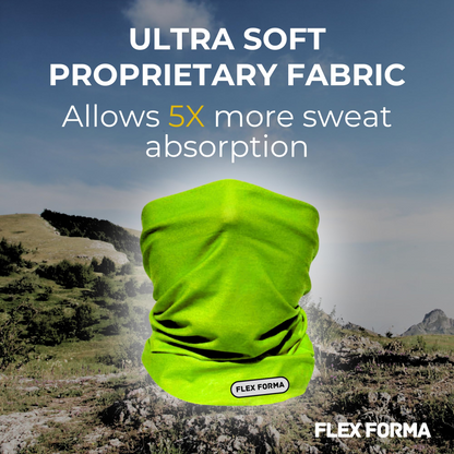 Vibrant Cooling Neck Gaiter (Light Green)