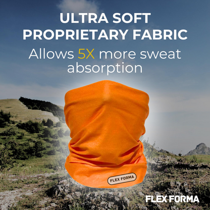 Vibrant Cooling Neck Gaiter (Orange)