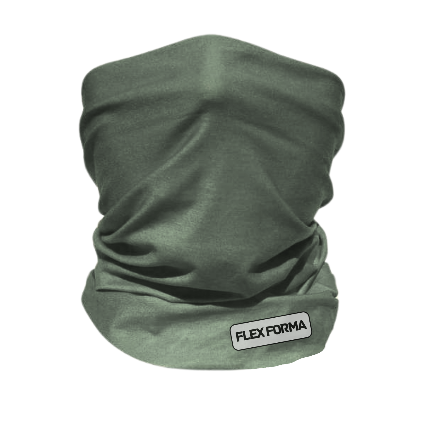 Plain Color Cooling Neck Gaiter (Dark Green)