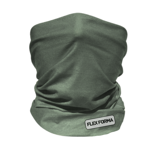 Plain Color Cooling Neck Gaiter (Dark Green)