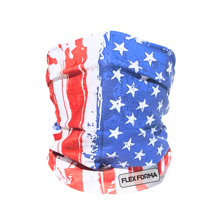 Patriotic Cooling Neck Gaiter (Red)