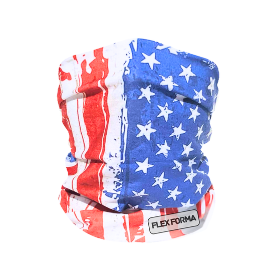 Patriotic Cooling Neck Gaiter (Red)